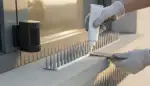Taubenspikes effektiv anbringen