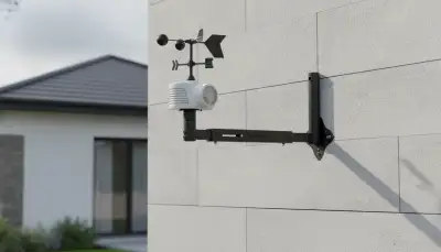 Mastverankerung Wetterstation: Extreme Wetter trotzen