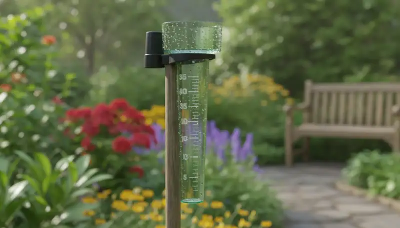 Analoge Regenmesser: Präzision im Garten