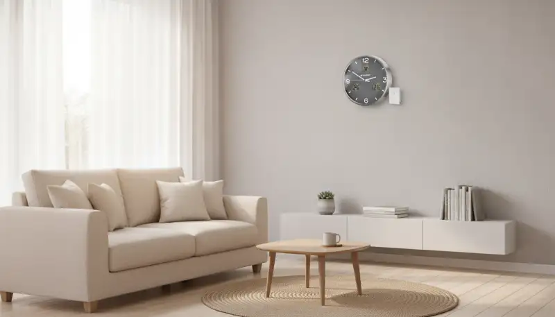 Die Wanduhr Wetter: Zeit und Klima