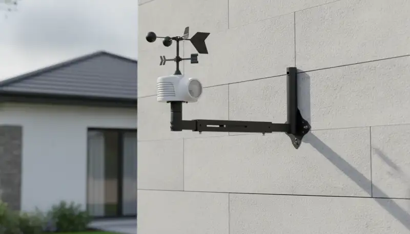 Mastverankerung Wetterstation: Extreme Wetter trotzen