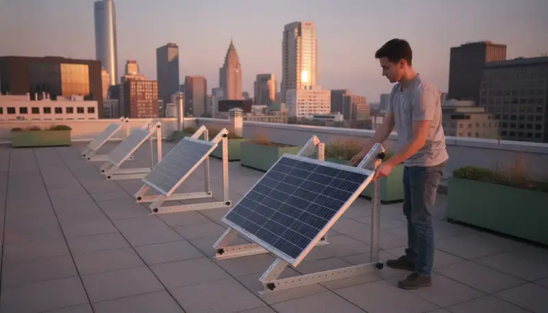 Maximale Sonnenenergie auf Balkon & Dach: Die flexible Solarmodul-Halterung für Ihr Balkonkraftwerk