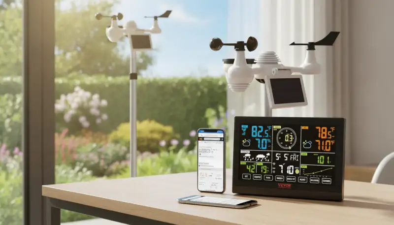 Präzise Wetterdaten: Profi-WLAN-Wetterstationen im Fokus
