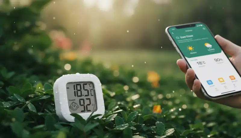Regenmesser mit App: Daten bequem auswerten
