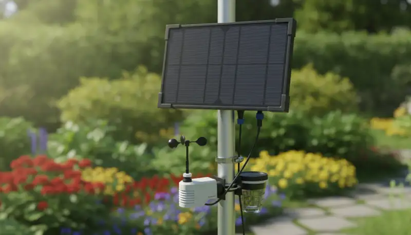 Solarpanels für Wetterstationen: Autarke Energie