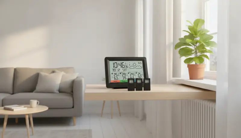 Temperaturen im Blick: Funkthermometer mit mehreren Sensoren