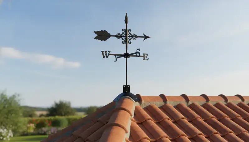 Wetterfahnen: Ästhetik trifft präzise Windmessung